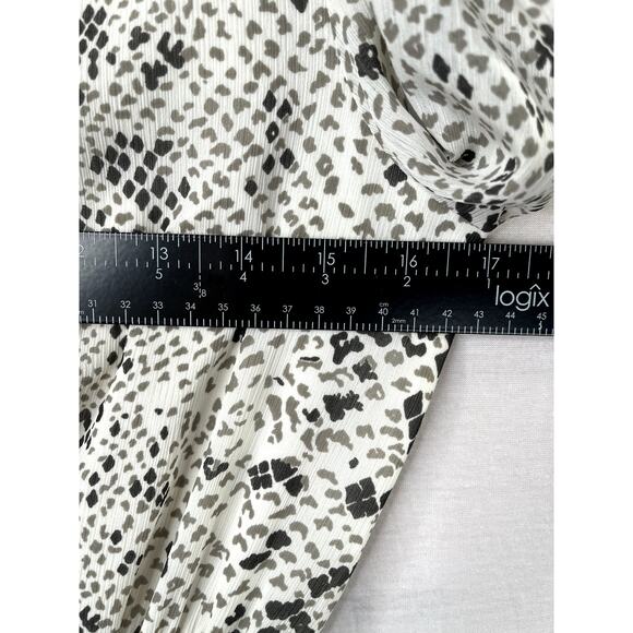 NWT J. Crew women's snake print smocked dress, size XXS - Picture 15 of 15